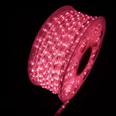 LEDロープライト40Mロール(ピンク)