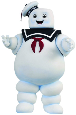 マシュマロマンフィギュア マシュマロマン貯金箱 Bank Stay Puft Marshmallow Man